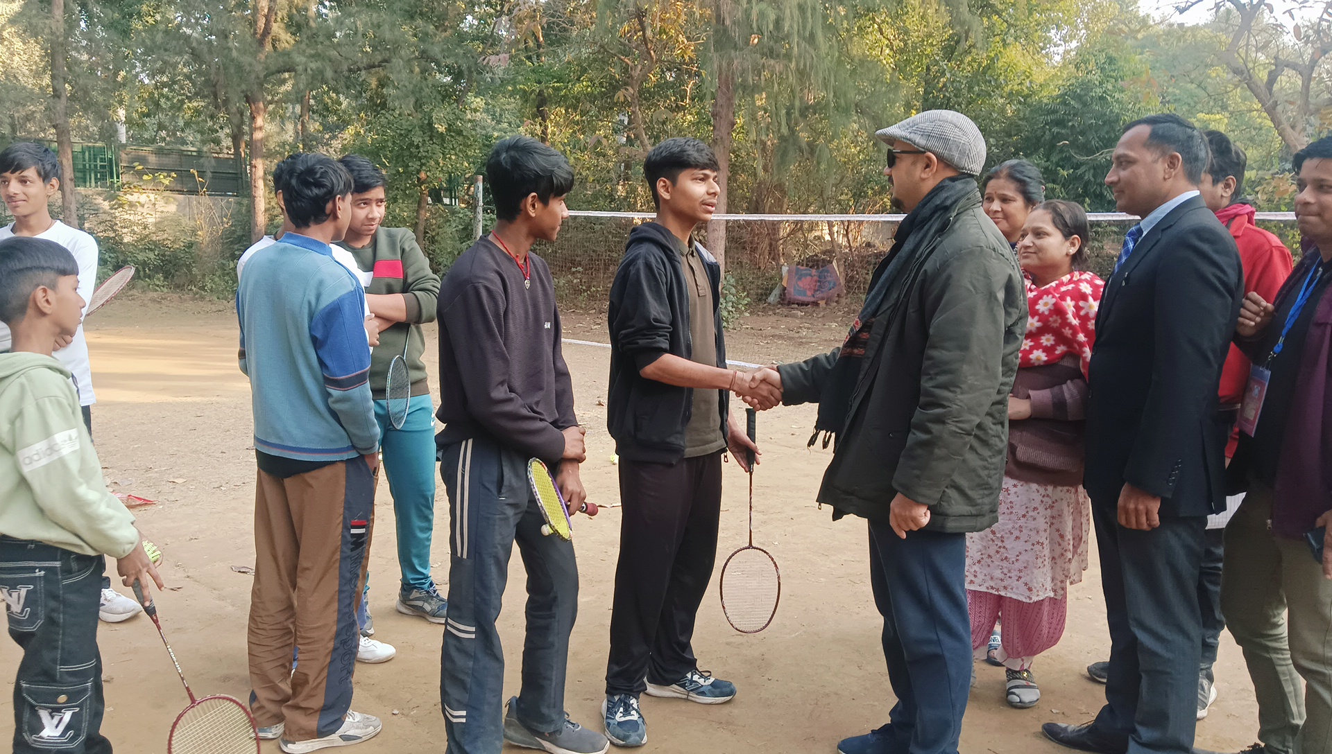 महासचिव जी ने बच्चों का मनोबल बढ़ाया