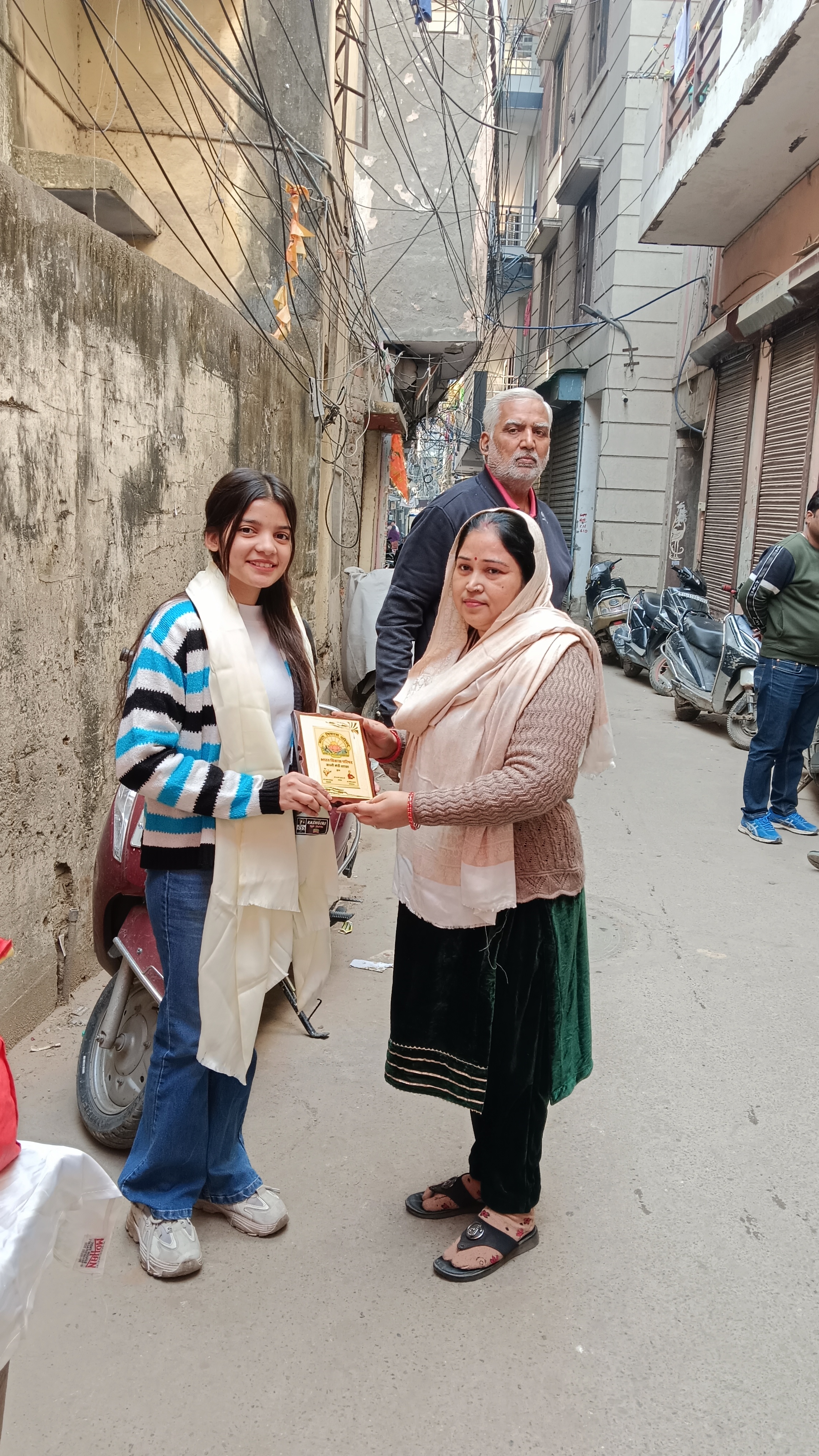 संस्था की सक्रिय कार्यकर्ता अंशिका जी अभिनंदन